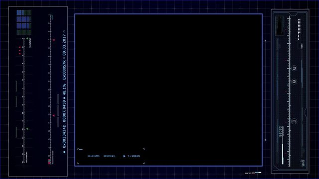 HUD video holder with alpha channel