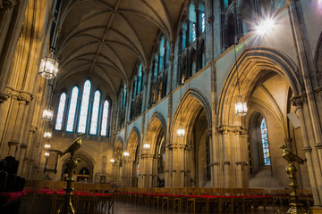 Christ Church Interior Architecture Hall Dublin Ireland