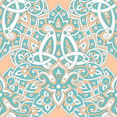 Fototapeta premium Ethnic seamless pattern. 