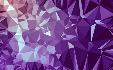 Obraz premium Abstract low poly background, geometry triangle