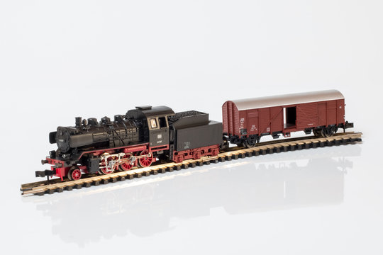 Fototapeta Mini scale train