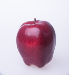 apple or red apple on a background.