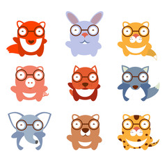 Fototapeta premium Cartoon Animal set