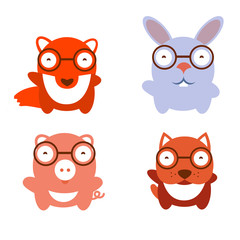 Cartoon Animal set