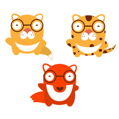 Cartoon Animal set