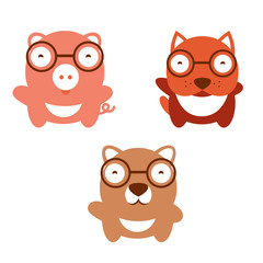 Cartoon Animal set