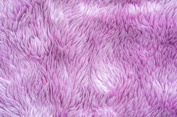 Closeup surface abstract fabric pattern at the purple fabric carpet at the floor of house texture background