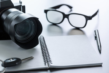 Notepad camera and pen