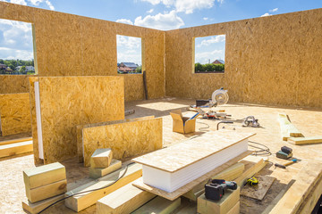 Building wooden houses