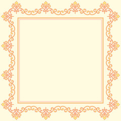 Floral Fine Frame