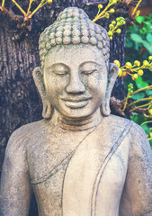 stone sculpture Buddha