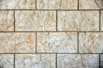Concrete stone wall blocks texture