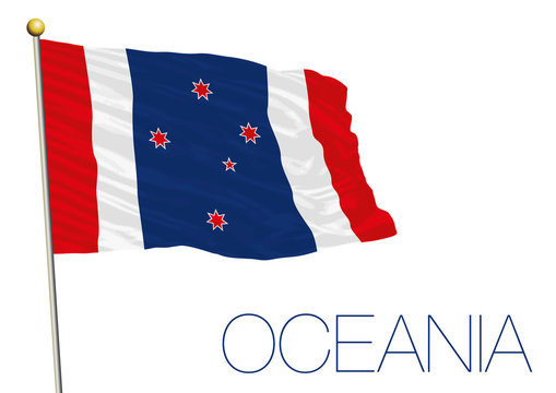 Oceania continental fantasy flag