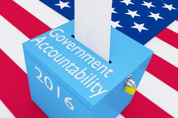 Government Accountability 2016 concept