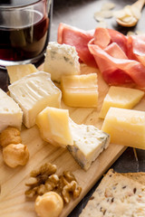 wine and cheese