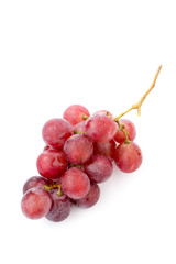 grapes bunch isolated on white background