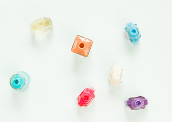 Colorful nail polish