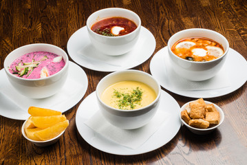 different soups