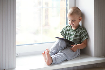 the boy at the window