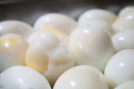 boiled eggs background