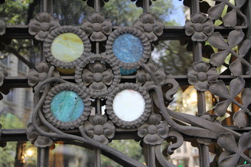 Fototapeta premium art nouveau à Barcelone, Espagne