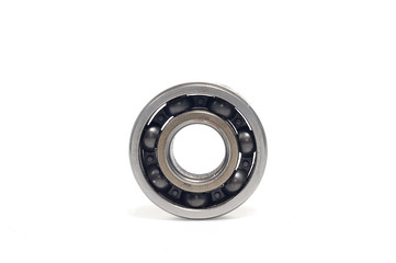 Single bearings isolated on white background