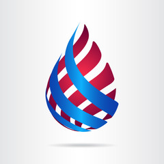 Abstract vector logo