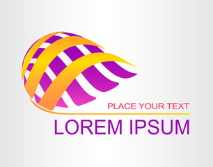 Abstract vector logo