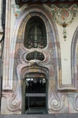 Obraz premium casa Comalat, Barcelone, Catalogne, Espagne