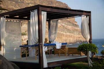 Massage in der Natur - mit Meeresblick