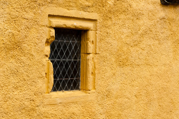Culross Palace, window detail.
