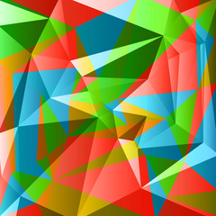 bright polygonal background