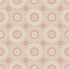 Ethnic boho seamless pattern. Print. Repeating background. Cloth design, wallpaper.