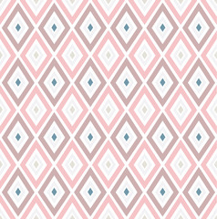 Seamless vector pattern with rhombs. Can be used as background for business cards, banners, various prints and textiles.