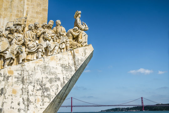 Padrao dos Descobrimentos (Monument of the Discoveries) in Lisbo