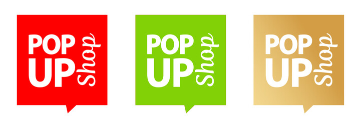 Pop-up shop