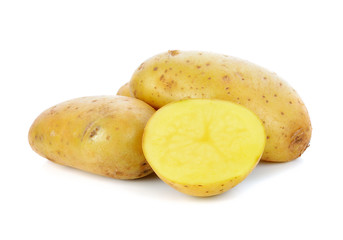 potato isolated on white background