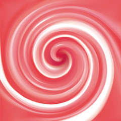 Abstract vector spiral background crimson colour