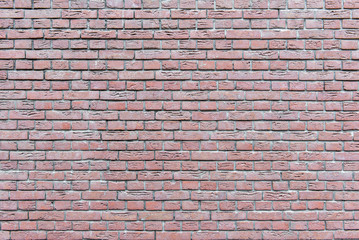 Background of Red brick wall texture pattern for design