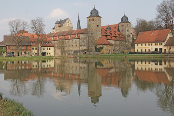 Schloss Thurnau im März