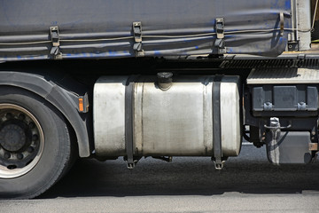 Fuel tank of a truck