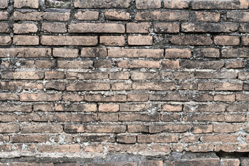 Brick wall texture pattern or brick wall background for interior or exterior design with copy space for text or image.