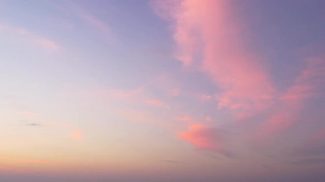 pink sunset sky airport beach panorama 4k phuket thailand
