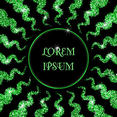 Shiny confetti background