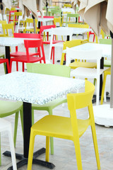Cafe on the street
