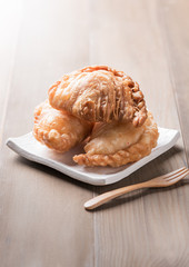 Curry puff pastry
