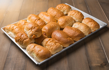 Sausage bread.