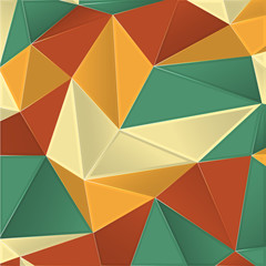 Obraz na płótnie Canvas Abstract colorful geometric polygonal background.