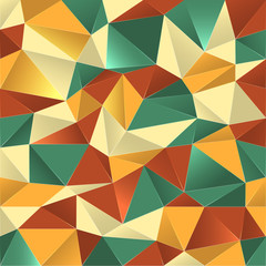Abstract colorful geometric polygonal background.