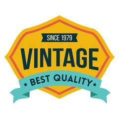 Vintage Label